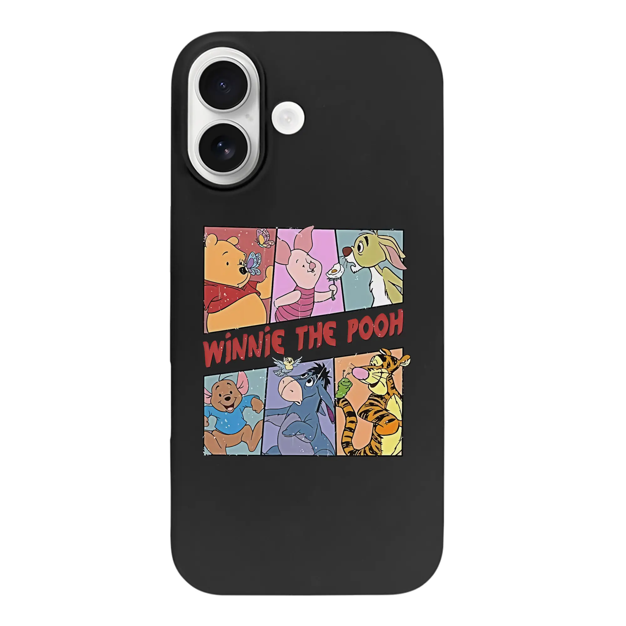 プーさん グッズ くまのプーさん - iPhone 17 シリーズ シリコンケース 薄型 耐衝撃 指紋防止 ソフトタッチカバー 精密フィット 傷防止 保護ケース iPhone 17/17 Air/17 Pro/17 Pro Max 対応